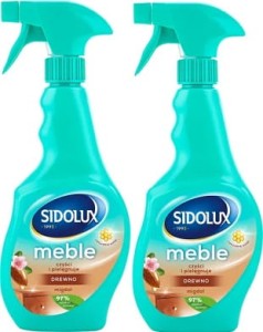 2xSIDOLUX ROZPYLACZ DO MEBLI MIGDAŁ 400ML 