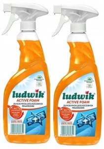2xLUDWIK ODTŁUSZCZACZ PŁYN DO MYCIA ZATŁUSZCZONYCH POWIERZCHNI EXOTIC 600ML  