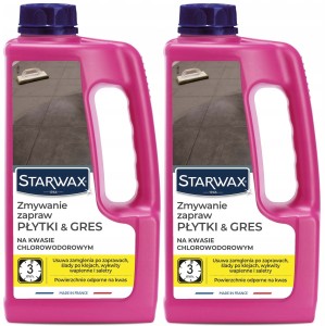 2xSTARWAX ZMYWACZ ZAPRAWY CEMENTOWEJ 1L  