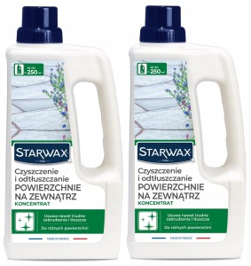 2xSTARWAX Koncentrat czyszczący powierzchnie na zewnątrz    