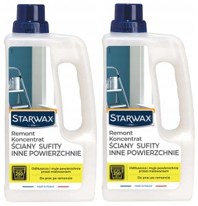 2xSTARWAX  Koncentrat myjący do prac remontowych  