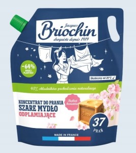 BRIOCHIN KONCENTRAT DO PRANIA SZARE MYDŁO 1.7L