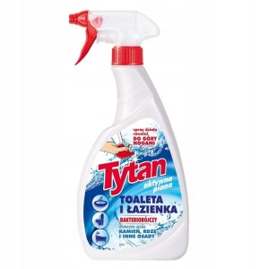 TYTAN SPRAY DO WC I WYCIA ŁAZIENKI BAKTERIOBÓJCZY 500g