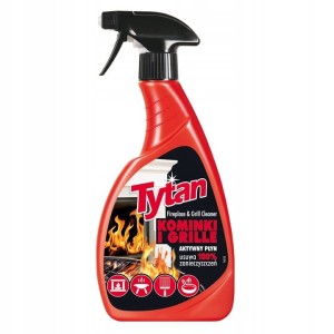 TYTAN PŁYN DO CZYSZCZENIA SZYB KOMINKOWYCH I GRILLI SPRAY 500g