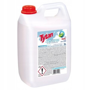 TYTAN Płyn do dezynfekcji rąk, skóry, powierzchni 5l