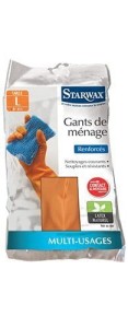 STARWAX RĘKAWICE GOSPODARCZE WZMOCNIONE ROZMIAR L