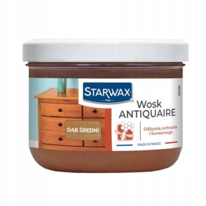 STARWAX WOSK W PAŚCIE ŚREDNI DĄB 375ML  