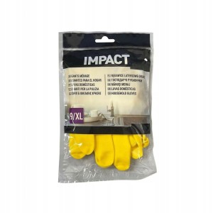 IMPACT RĘKAWICE LATEKSOWE ROZMIAR 9/XL 2 SZT