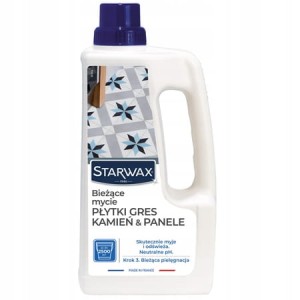 STARWAX BIEŻĄCE MYCIE PŁYTKI, GRES, KAMIEŃ & PANELE 1 L
