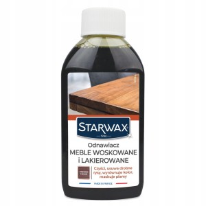 STARWAX ODNAWIACZ MEBLE WOSKOWANE I LAKIEROWANE DREWNO CIEMNE 250 ML 